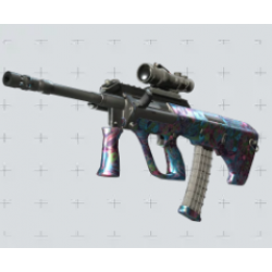 StatTrak™ AUG | Death by Puppy (Minimal Wear)