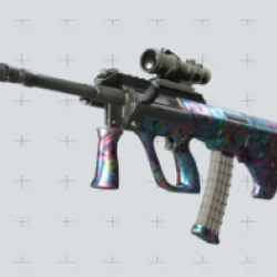 StatTrak™ AUG | Death by Puppy (Minimal Wear)